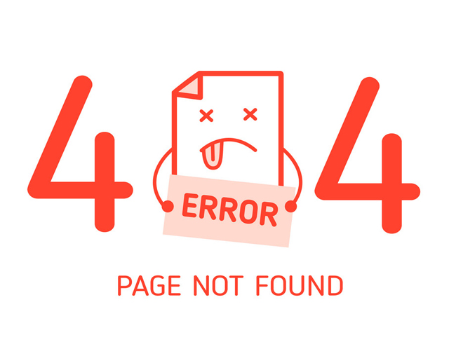 404 error